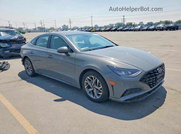 KMHL64JA9PA280883 2023 HYUNDAI SONATA Серый Передняя правая четверть