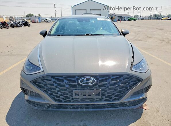 KMHL64JA9PA280883 2023 HYUNDAI SONATA Серый Вид спереди