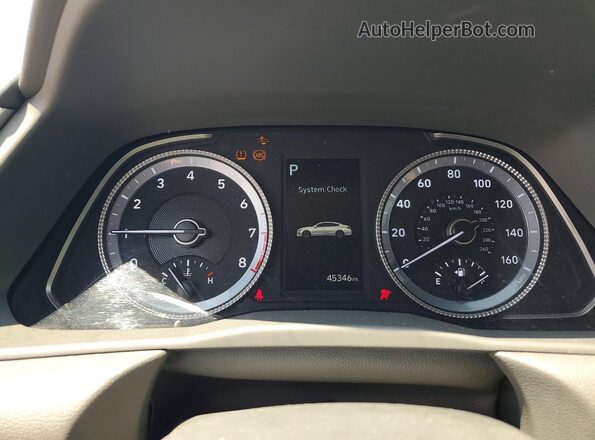 KMHL64JA9PA280883 2023 HYUNDAI SONATA Серый Вид щитка приборов