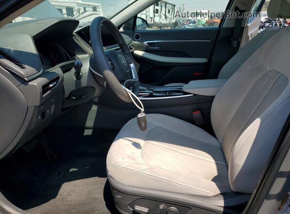 KMHL64JA9PA280883 2023 HYUNDAI SONATA Серый Вид салона спереди