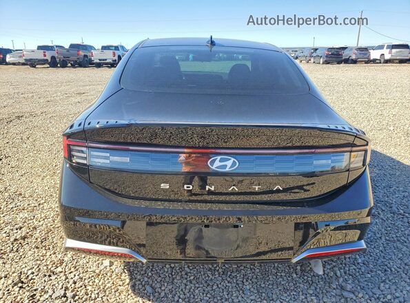 KMHL64JA9RA375219 2024 HYUNDAI SONATA Black Rear view