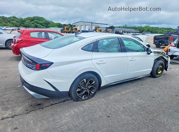 KMHL64JA9SA457828 2025 HYUNDAI SONATA White უკანა მარჯვენა