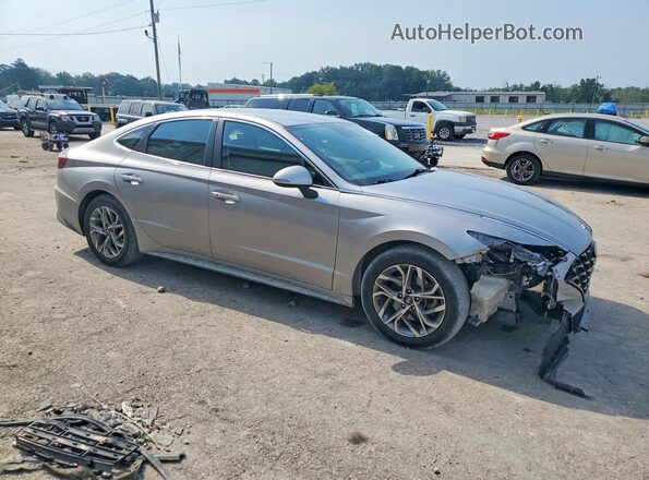 KMHL64JAXMA150641 2021 HYUNDAI SONATA Silver წინა მარჯვენა