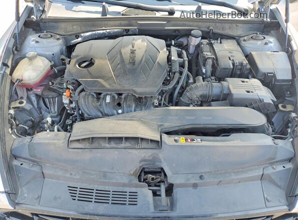 KMHL64JAXMA150641 2021 HYUNDAI SONATA Silver უკანა სალონის ხედი