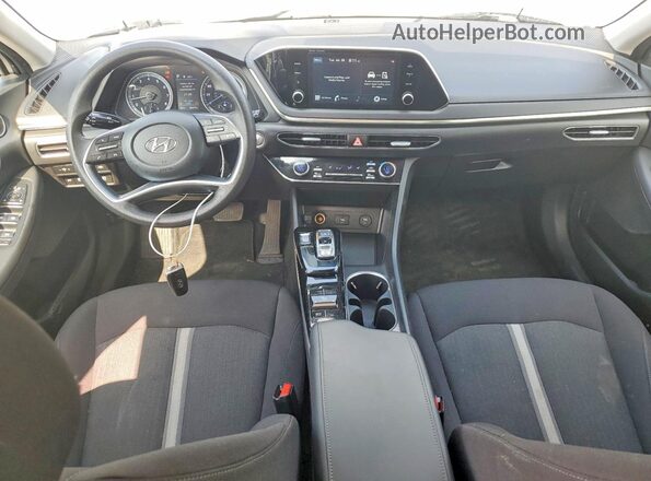 KMHL64JAXMA150641 2021 HYUNDAI SONATA Silver წინა პანელის ხედი