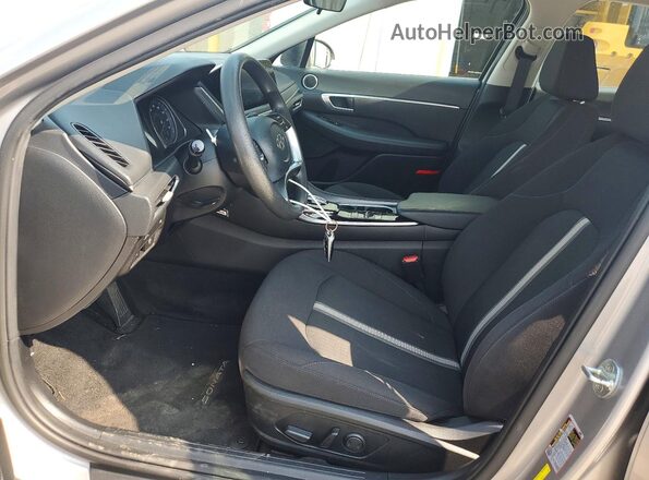KMHL64JAXMA150641 2021 HYUNDAI SONATA Silver წინა სალონის ხედი