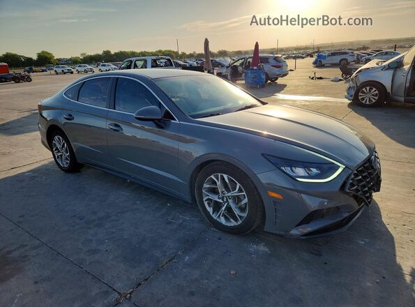 KMHL64JAXMA156245 2021 HYUNDAI SONATA Gray Передня права чверть