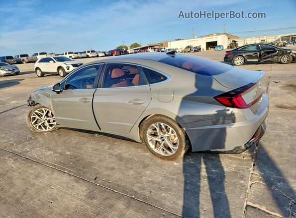 KMHL64JAXMA156245 2021 HYUNDAI SONATA Gray Задня ліва чверть