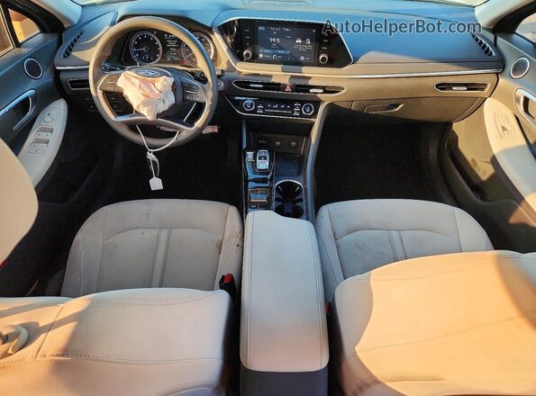 KMHL64JAXMA156245 2021 HYUNDAI SONATA Gray Вид панелі приладів