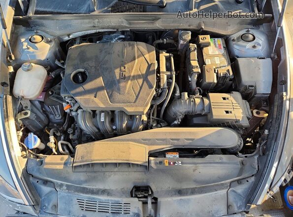 KMHL64JAXMA156245 2021 HYUNDAI SONATA Gray Вид задньої частини салону