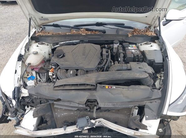 KMHL64JAXMA161641 2021 HYUNDAI SONATA White უკანა ხედი