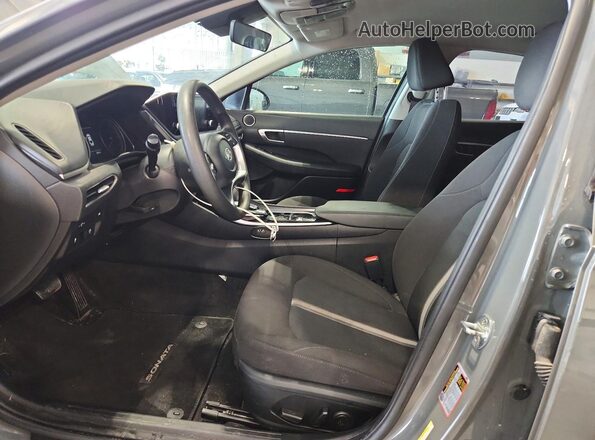 KMHL64JAXNA215599 2022 HYUNDAI SONATA Серый Вид салона спереди
