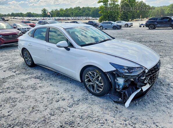 KMHL64JAXPA282044 2023 HYUNDAI SONATA White Przód prawy
