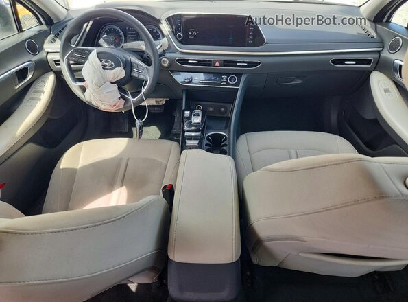 KMHL64JAXPA282044 2023 HYUNDAI SONATA White Widok deski rozdzielczej