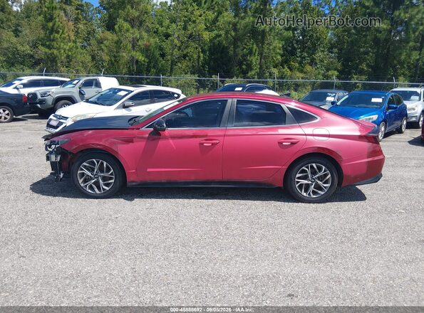 KMHL64JAXPA292394 2023 HYUNDAI SONATA Burgundy 