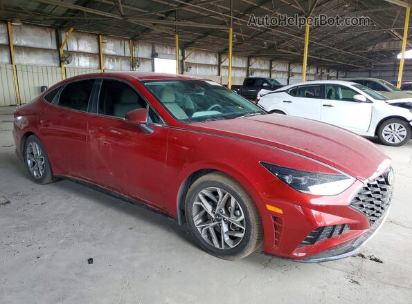KMHL64JAXPA324339 2023 HYUNDAI SONATA Red Передня права чверть