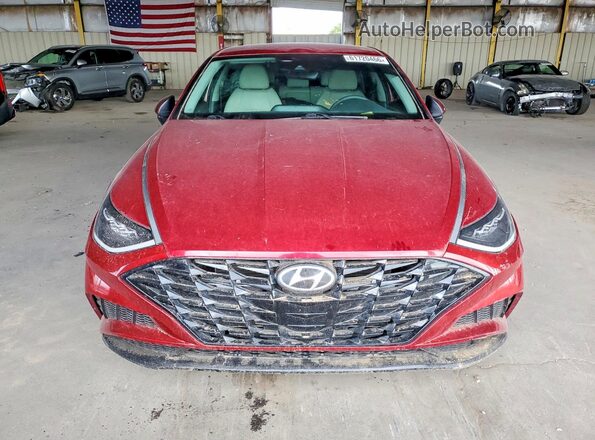 KMHL64JAXPA324339 2023 HYUNDAI SONATA Red Вид спереду
