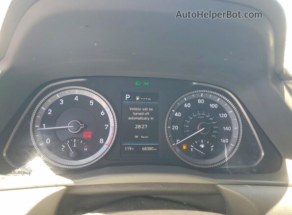 KMHL64JAXPA324339 2023 HYUNDAI SONATA Red Вид щитка приладів