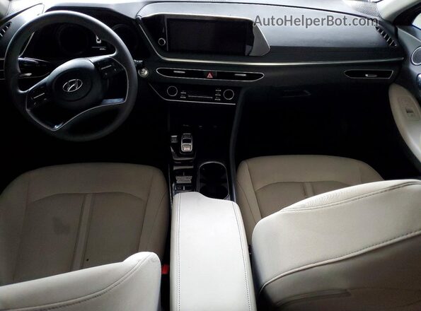 KMHL64JAXPA324339 2023 HYUNDAI SONATA Red Вид панелі приладів