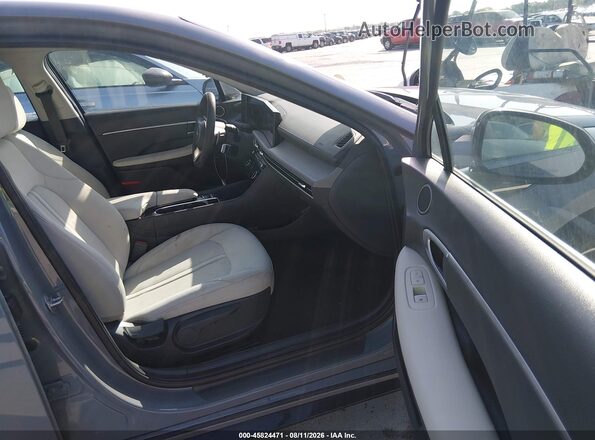 KMHL64JAXRA390764 2024 HYUNDAI SONATA Серый Вид салона спереди
