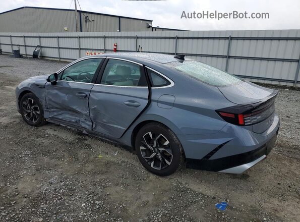 KMHL64JAXRA409507 2024 HYUNDAI SONATA Gray Trasero izquierdo