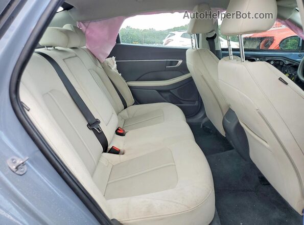 KMHL64JAXRA409507 2024 HYUNDAI SONATA Gray Vista de los asientos traseros