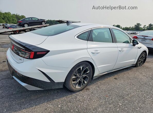 KMHL64JAXSA429116 2025 HYUNDAI SONATA White უკანა მარჯვენა