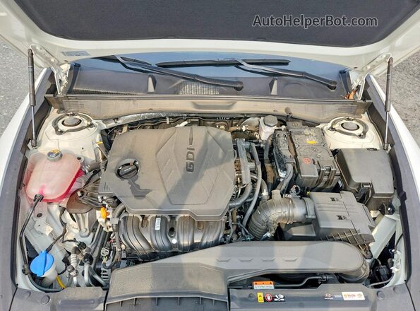 KMHL64JAXSA429116 2025 HYUNDAI SONATA White უკანა სალონის ხედი