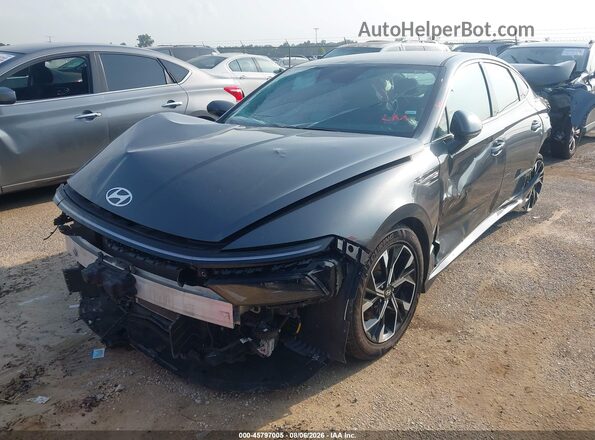 KMHL64JAXSA430038 2025 HYUNDAI SONATA Gray Առջևի ձախ երեք քառորդ տեսարան