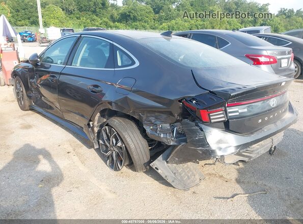 KMHL64JAXSA430038 2025 HYUNDAI SONATA Gray Հետևի ձախ