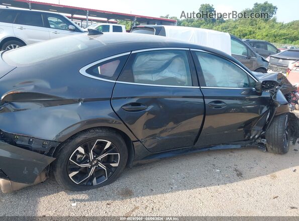 KMHL64JAXSA430038 2025 HYUNDAI SONATA Gray Սալոնի հետևի տեսք