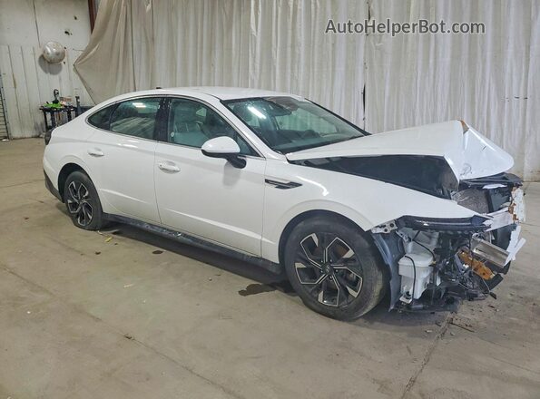 KMHL64JAXSA447406 2025 HYUNDAI SONATA White Front right