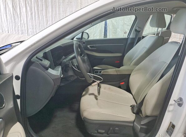 KMHL64JAXSA447406 2025 HYUNDAI SONATA White Front interior view