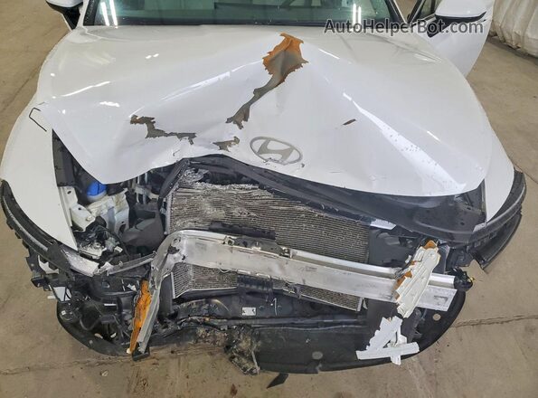 KMHL64JAXSA447406 2025 HYUNDAI SONATA White Rear interior view