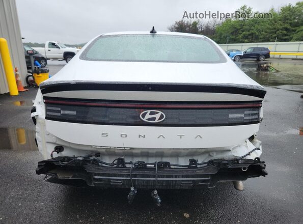 KMHL64JAXSA457806 2025 HYUNDAI SONATA Белый Панорамный вид салона 360°