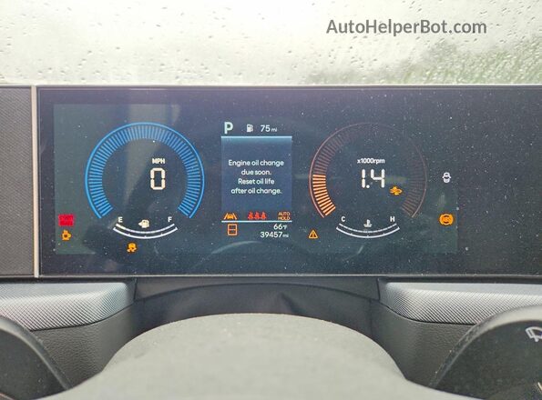 KMHL64JAXSA457806 2025 HYUNDAI SONATA Белый Вид щитка приборов