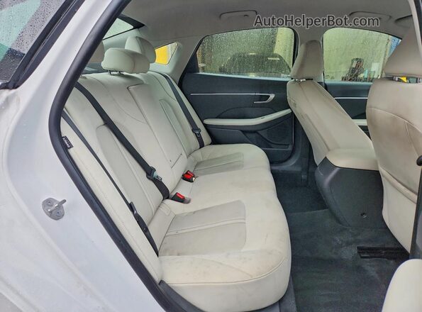 KMHL64JAXSA457806 2025 HYUNDAI SONATA Белый Вид задних сидений