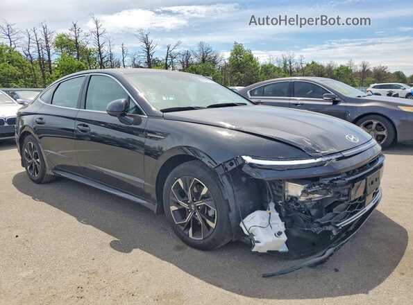 KMHL64JAXSA484021 2025 HYUNDAI SONATA Черный Передняя правая четверть