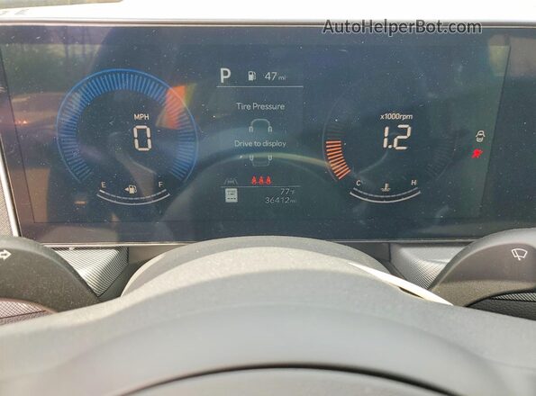 KMHL64JAXSA484021 2025 HYUNDAI SONATA Черный Вид щитка приборов