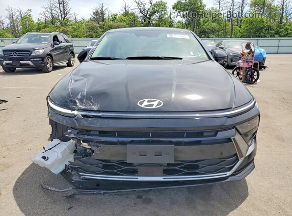 KMHL64JAXSA484021 2025 HYUNDAI SONATA Черный Вид спереди