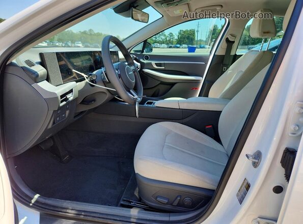 KMHL64JAXSA486710 2025 HYUNDAI SONATA White Вид салону спереду