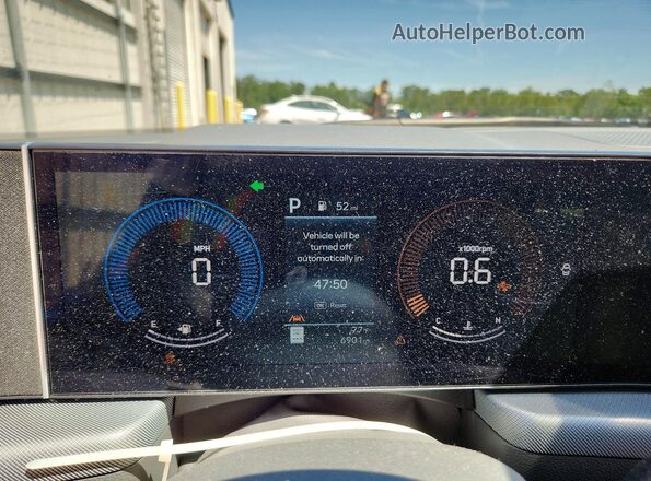 KMHL64JAXSA486710 2025 HYUNDAI SONATA White Вид щитка приладів