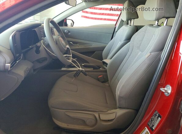 KMHLL4AG0MU142186 2021 HYUNDAI ELANTRA Red Սալոնի դիմացի տեսք