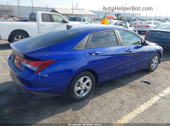 KMHLL4AG0PU446316 2023 HYUNDAI ELANTRA Синий Задняя правая четверть