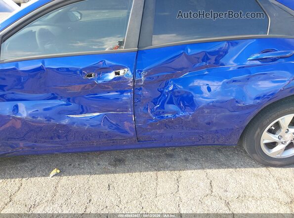 KMHLL4AG0PU446316 2023 HYUNDAI ELANTRA Синий Вид спереди