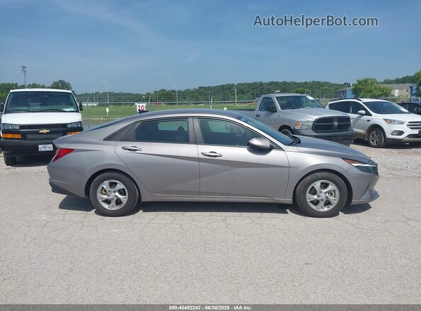 KMHLL4AG0PU550112 2023 HYUNDAI ELANTRA Серый Вид задней части салона