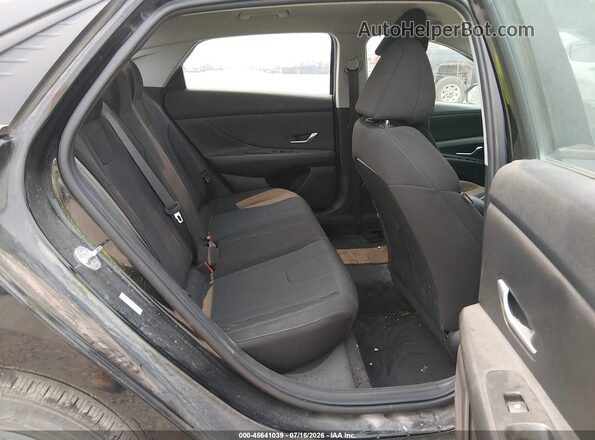 KMHLL4AG0PU578167 2023 HYUNDAI ELANTRA Black VIN կոդի պիտակի տեսք