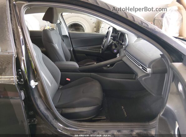 KMHLL4AG0PU578167 2023 HYUNDAI ELANTRA Black Սալոնի դիմացի տեսք