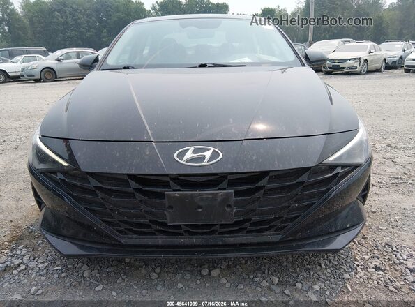 KMHLL4AG0PU578167 2023 HYUNDAI ELANTRA Black Սալոնի հետևի տեսք