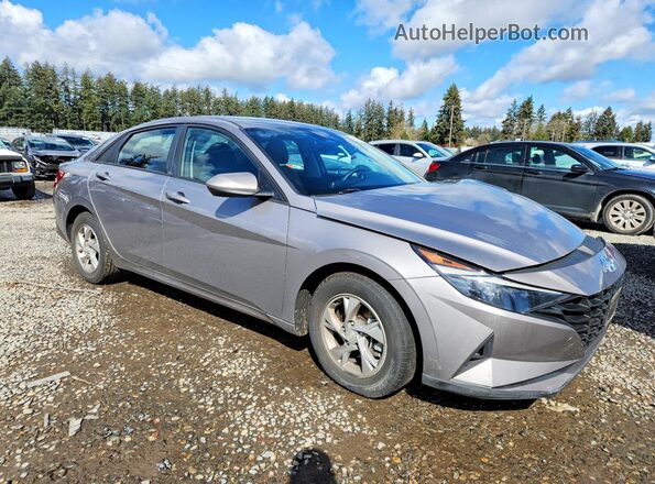 KMHLL4AG1MU213167 2021 HYUNDAI ELANTRA Серый Передняя правая четверть